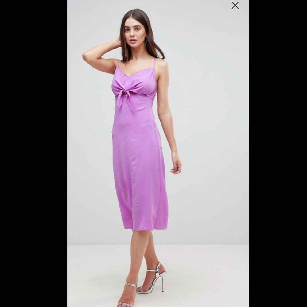 AX Paris bow front midi dress